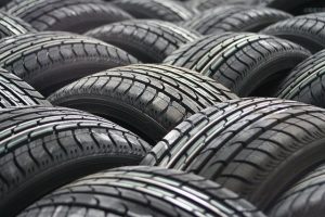 image of lots of car tyres